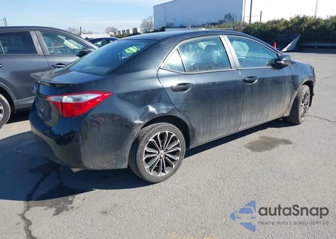 2015 Toyota Corolla S Plus z USA, uszkodzony, nr VIN 2T1BURHE8FC234788